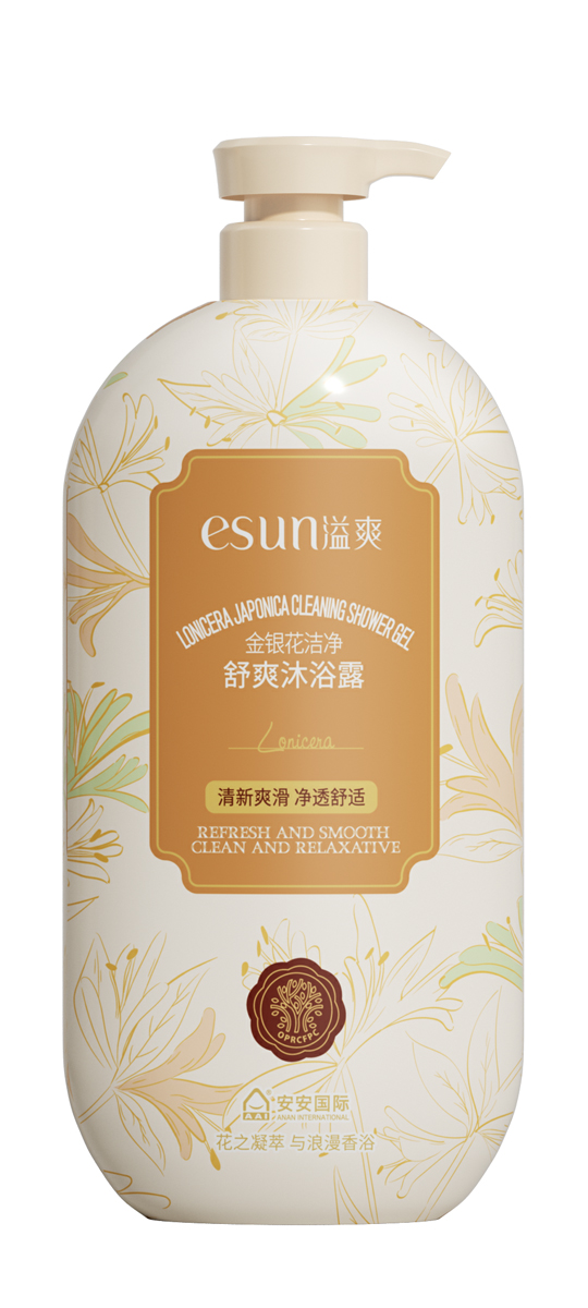 壹号娱乐国际金银花清洁舒爽沐浴露