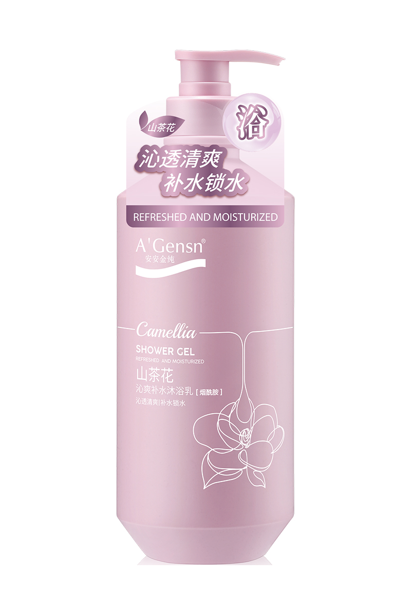 壹号娱乐金纯山茶花沁爽补水沐浴乳